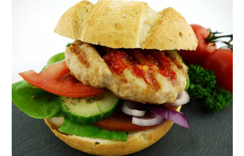 Kipburger (kant en klaar 3x110 gram)