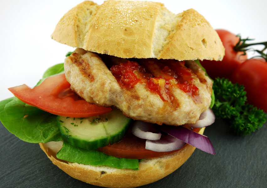 Kipburger (kant en klaar 3x110 gram)