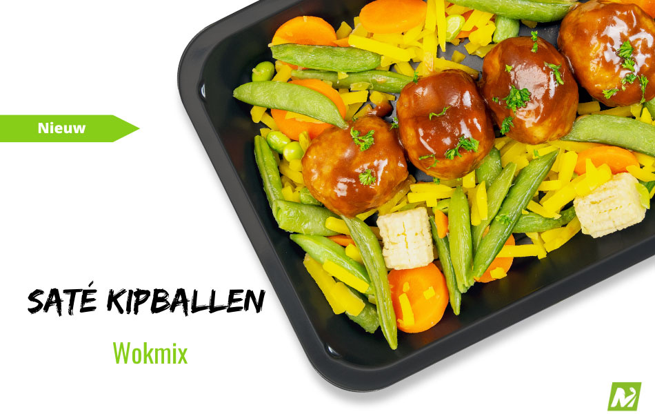 Afvallen: Saté kipballetjes - Zomergroenten