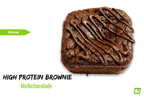 High protein brownie: Melkchocolade