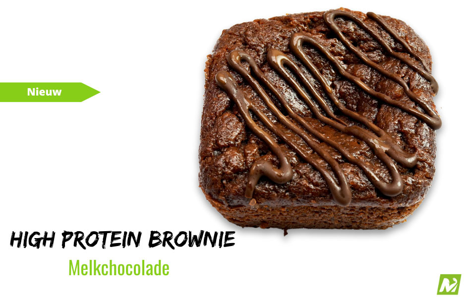 High protein brownie: Melkchocolade