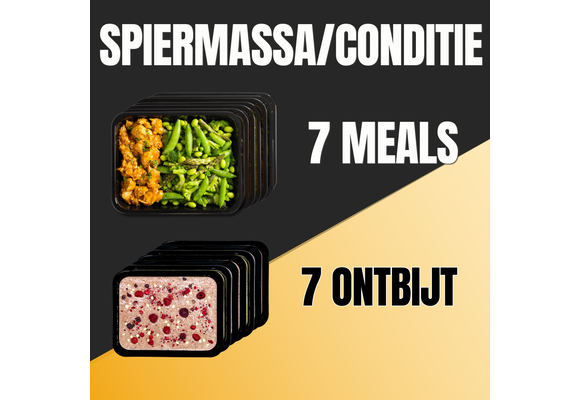 Spiermassa/duursport | Combideal 7 dagen