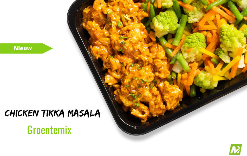 Afvallen: Chicken tikka masala - Groentemix