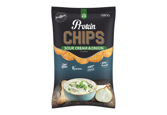 Protein Chips: Sour Cream & Onion Flavour