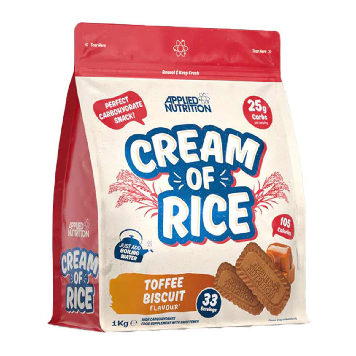 Cream Of Rice: Toffee Biscuit