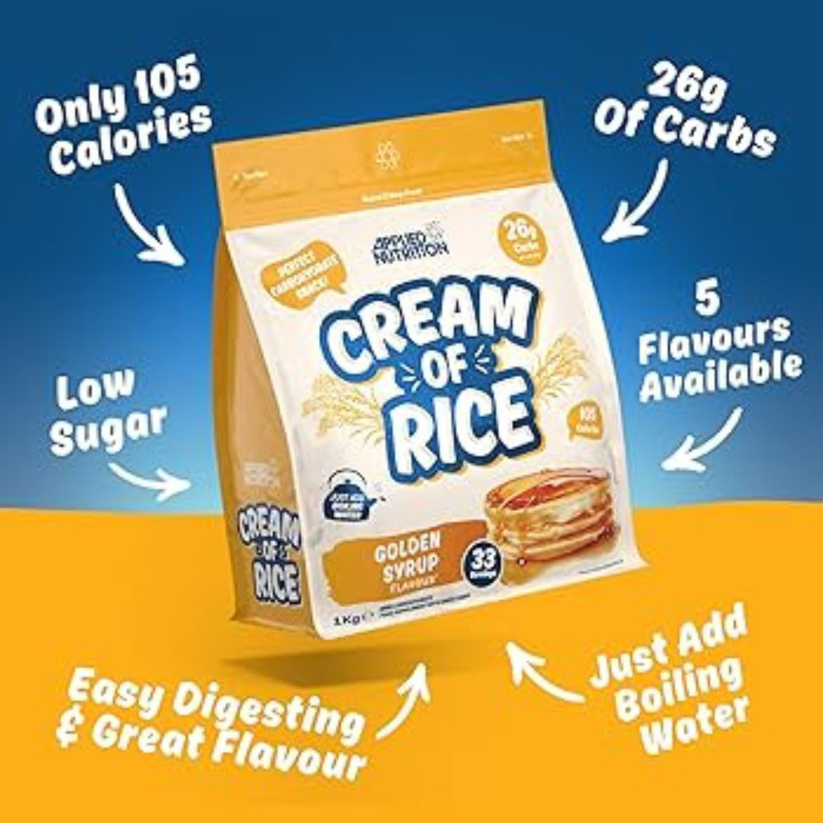 Cream Of Rice: Golden Syrup