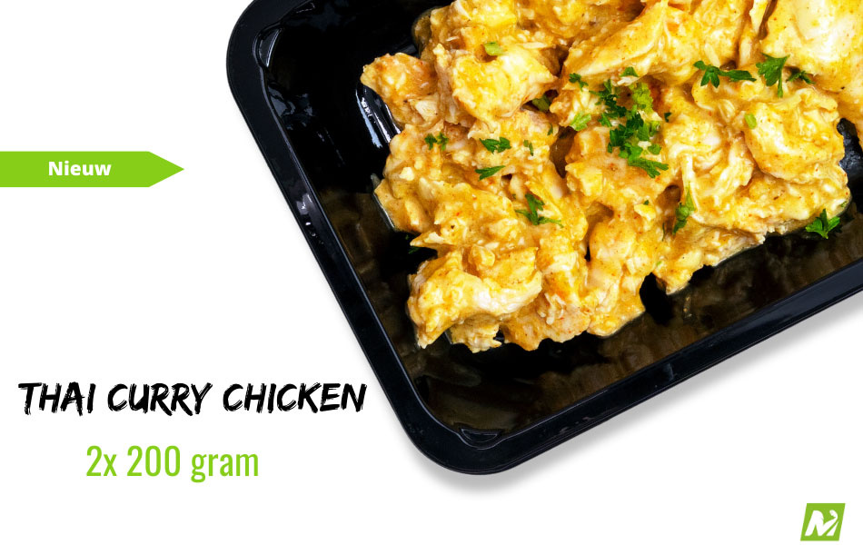 Thai Curry Chicken (kant en klaar 2x 200 gram)