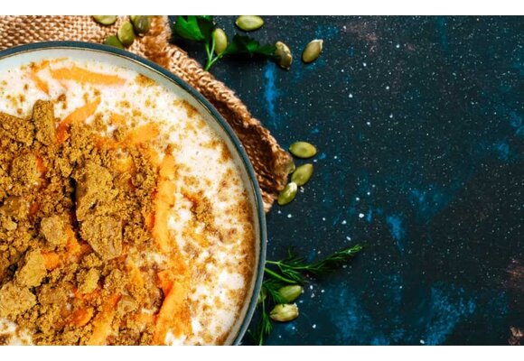 Overnight oats: Pumpkin Spice