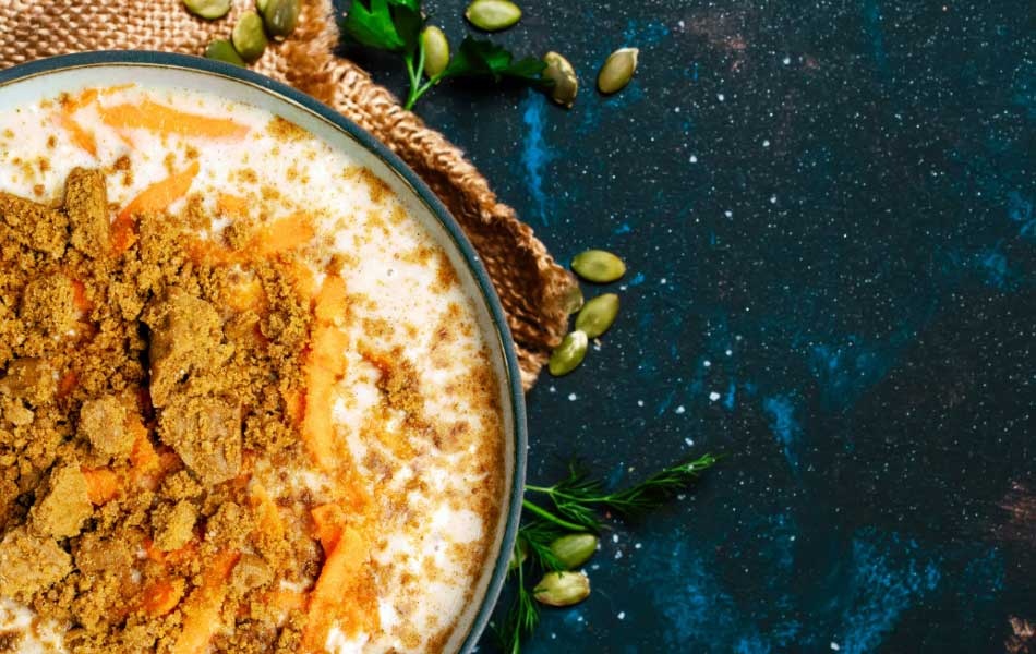 Overnight oats: Pumpkin Spice