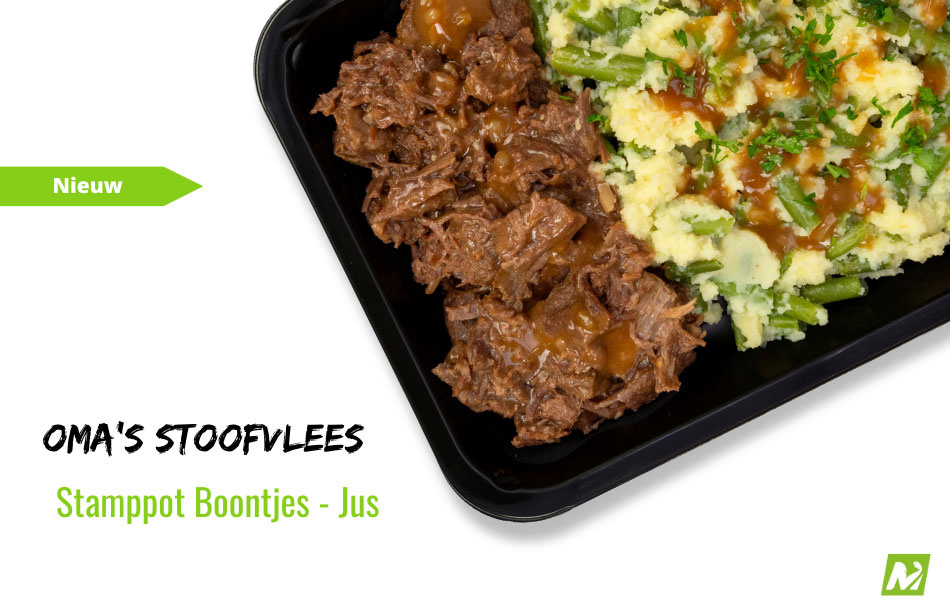 Droogtrainen: Stamppot sperziebonen - Oma's stoofvlees