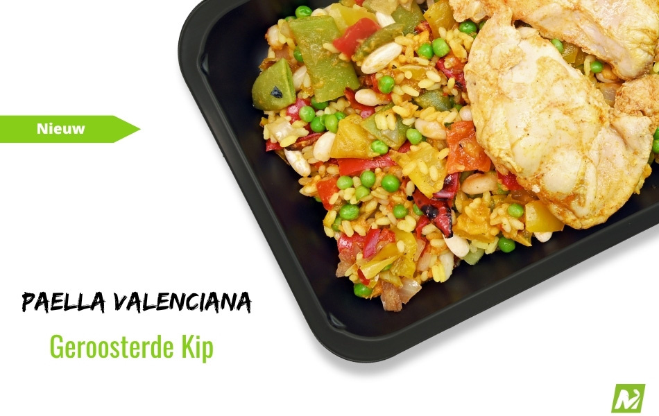 Droogtrainen - Paella Valenciana - Geroosterde kip