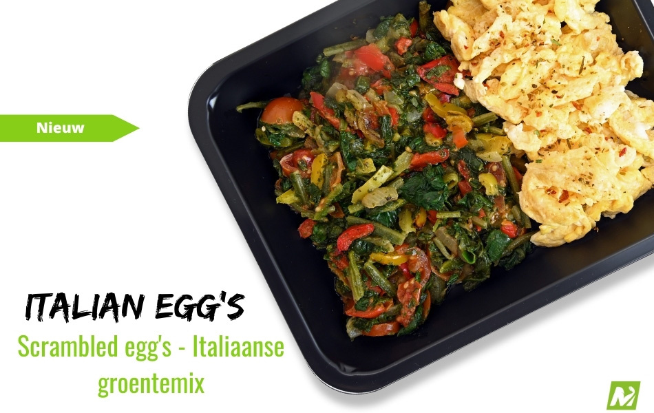 Scrambled Egg's - Gewokte Italiaanse Groente