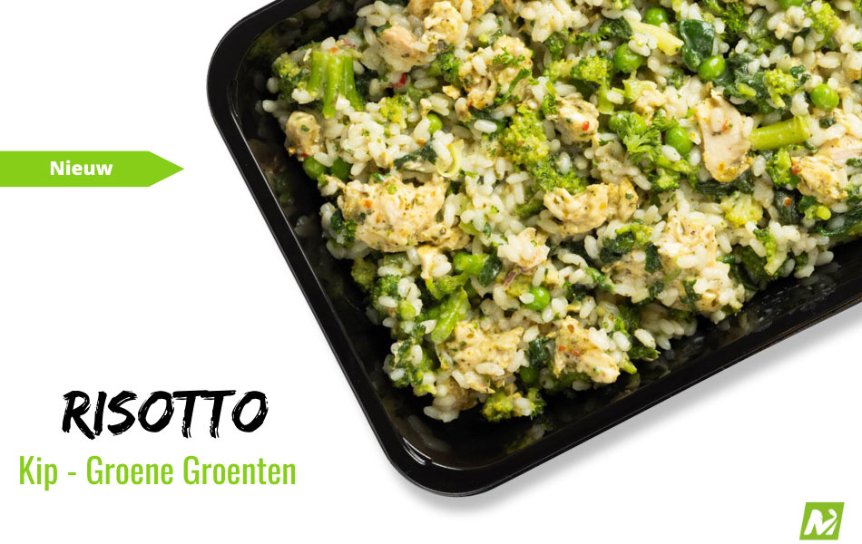 Spiermassa-Risotto-Kip