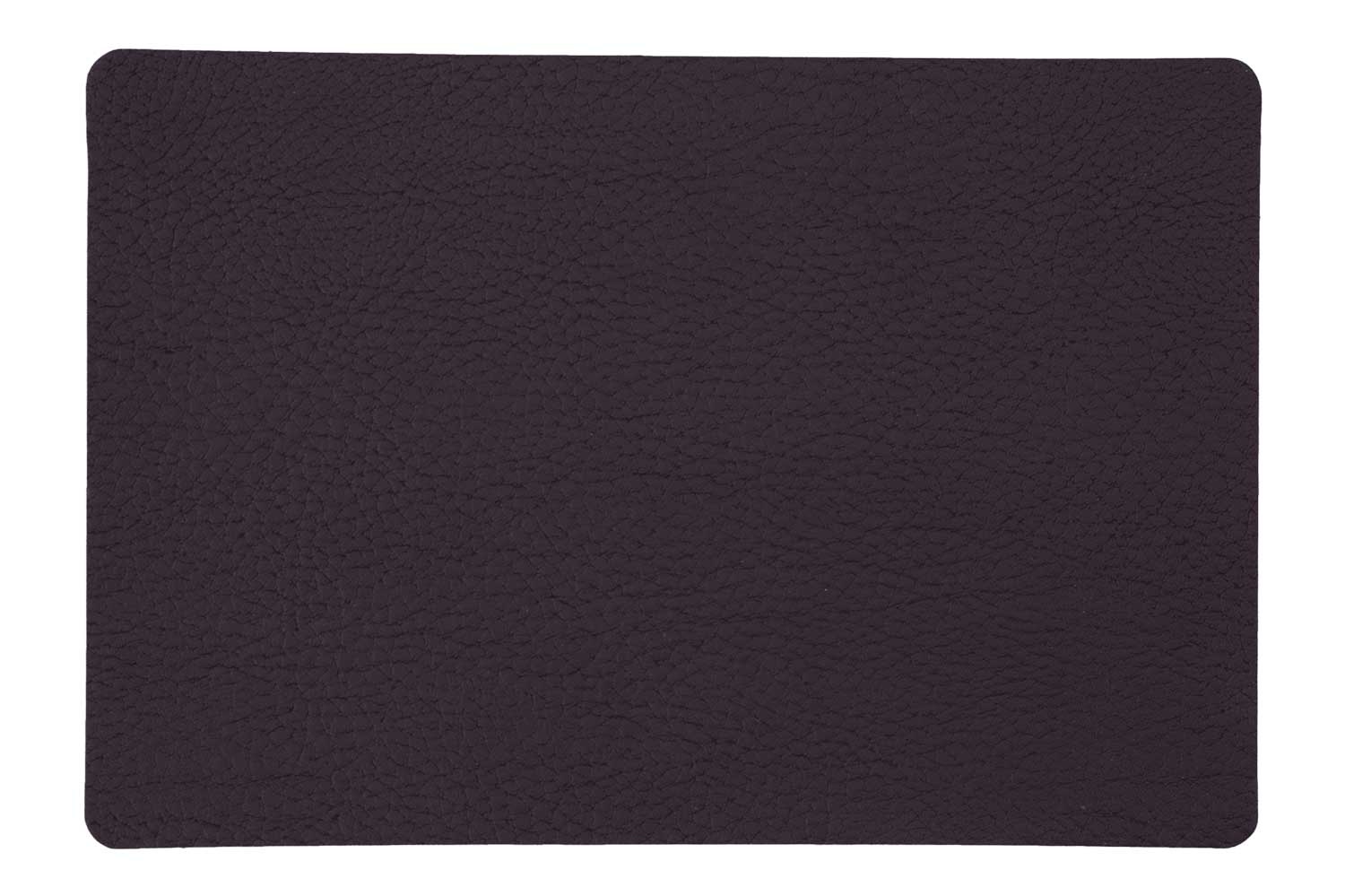 Antislipmat kunstleder chocolat/zwart29x18.5cm oneffen structuur-ref 471703