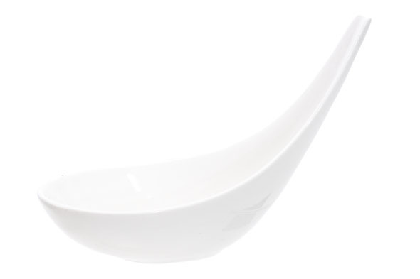 Aperoschaaltje vorm lepel 14x6xh9.3cmnbc