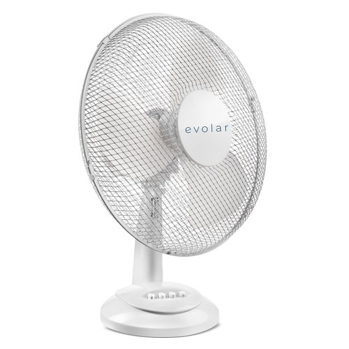 Evolar EVO-12T Tafelventilator 35 W - wit Evolar Evolar EVO-12T Tafelventilator 35 W - wit