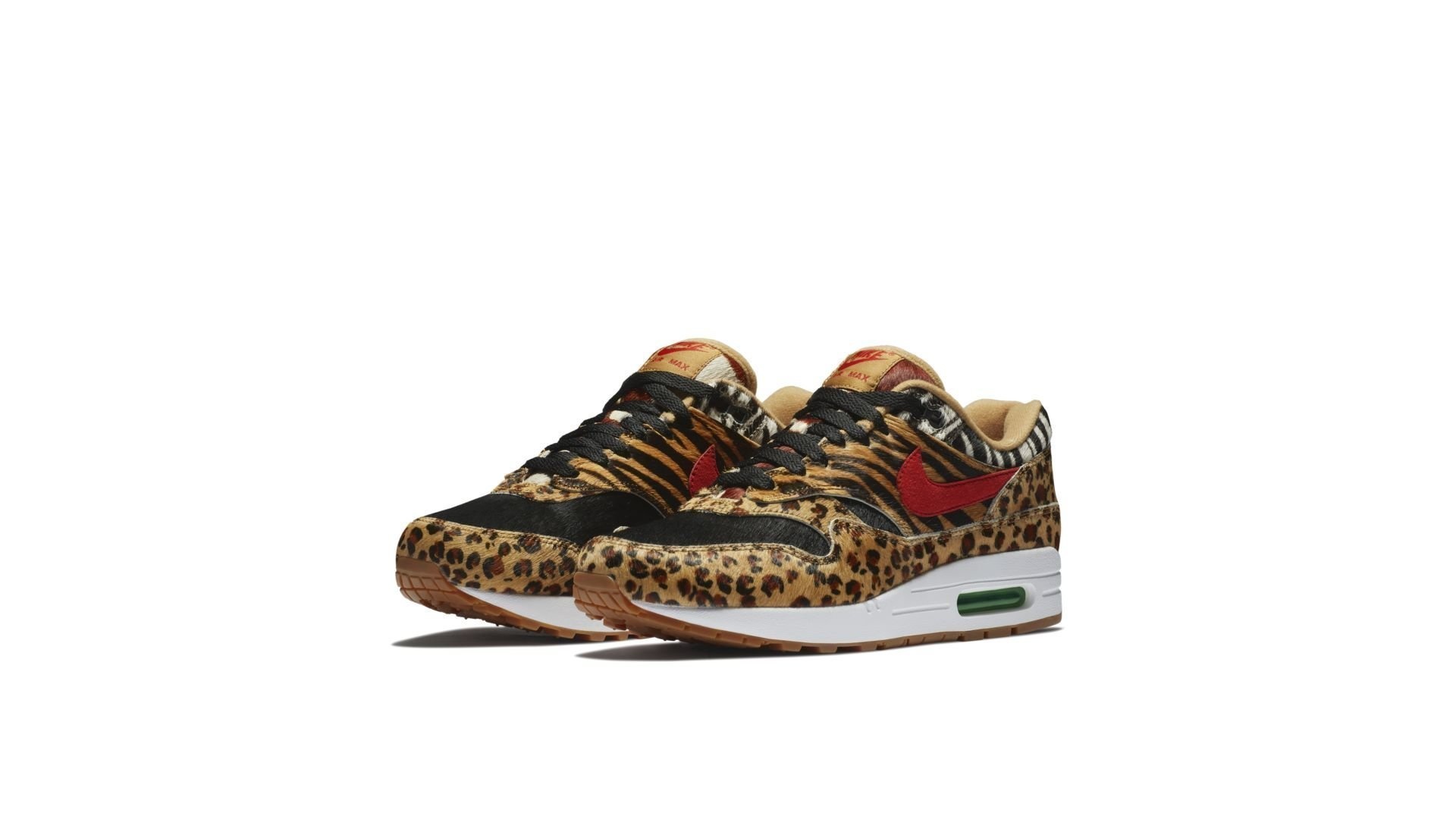 nike air max 1 animal print