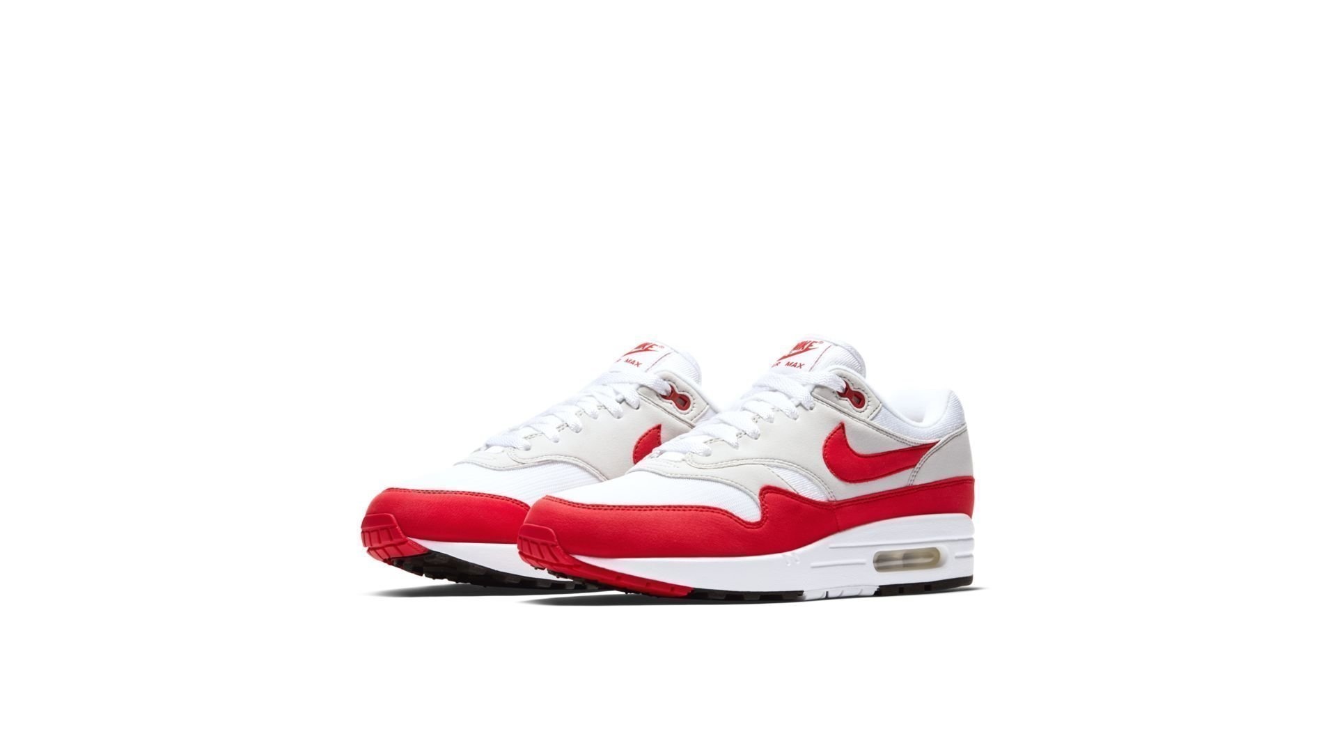 nike air max 1 anniversary red and white