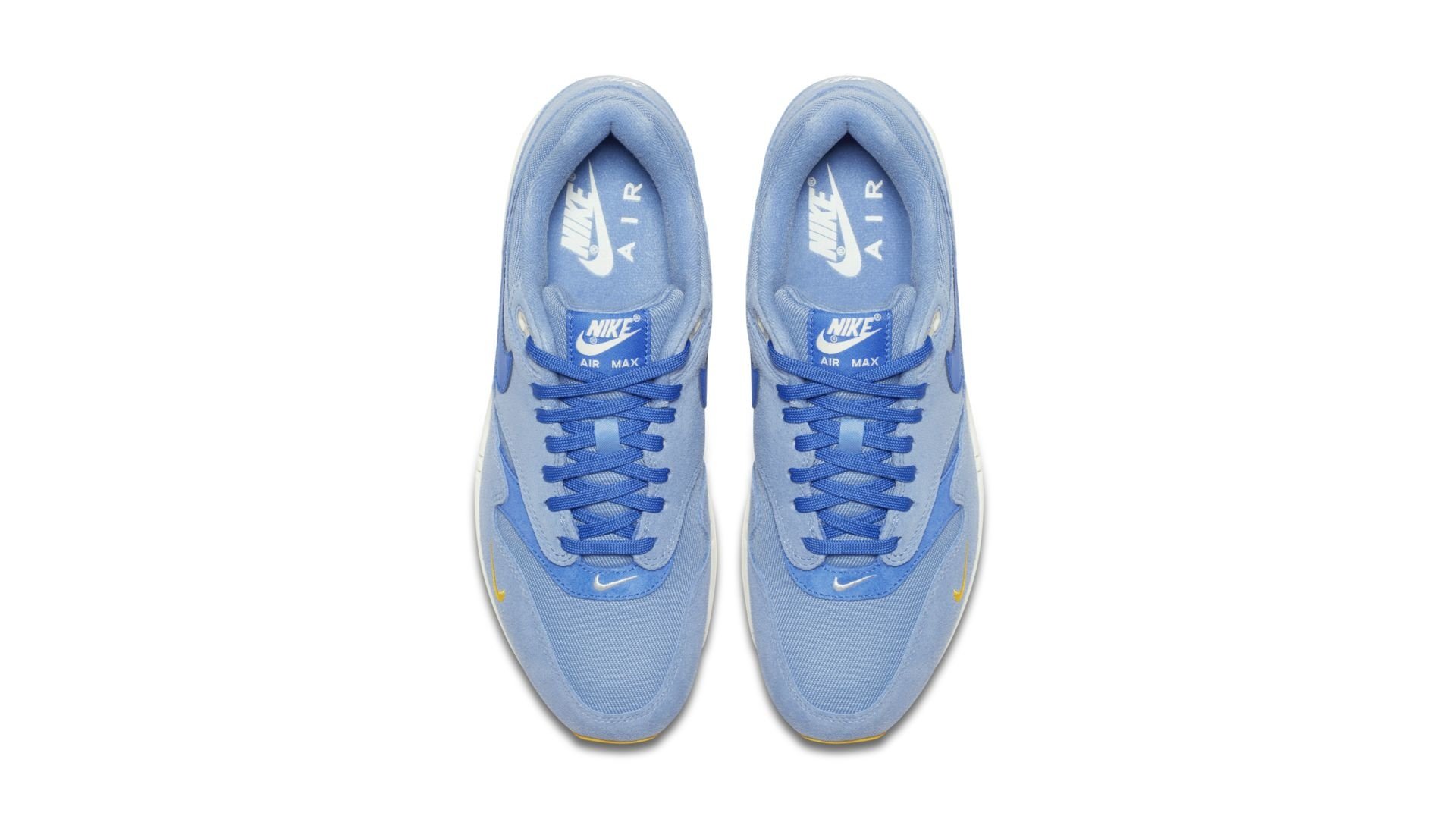 nike air max 1 premium mini swoosh blue