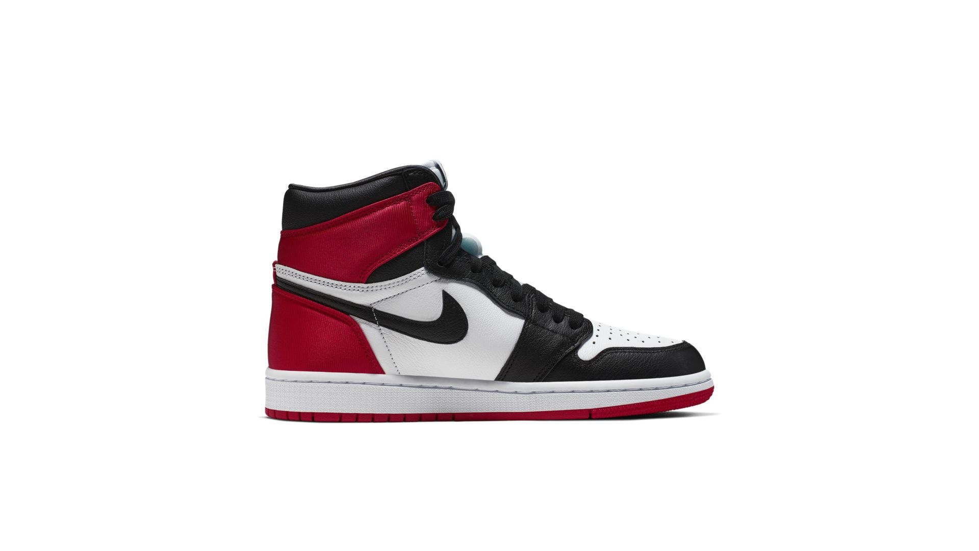 Air Jordan 1 High 'Satin Black Toe' (W 