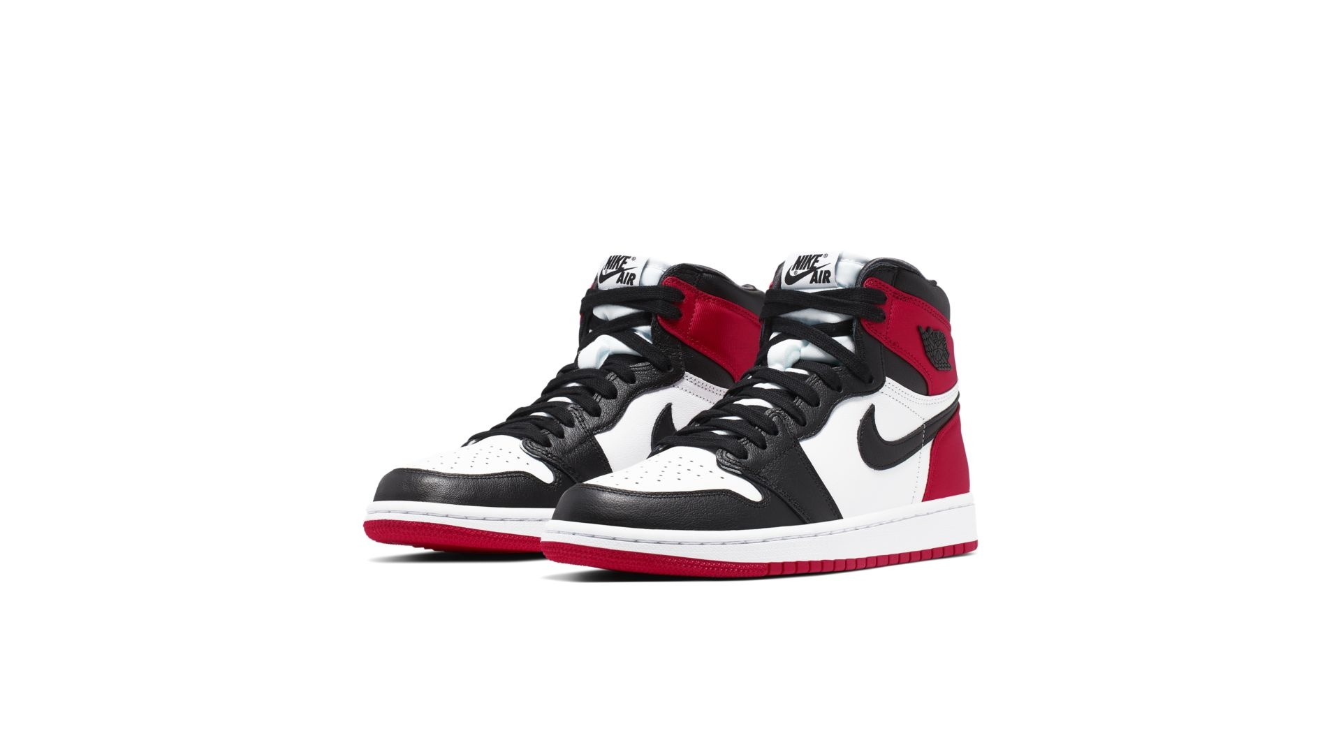 satin black toe jordan 1