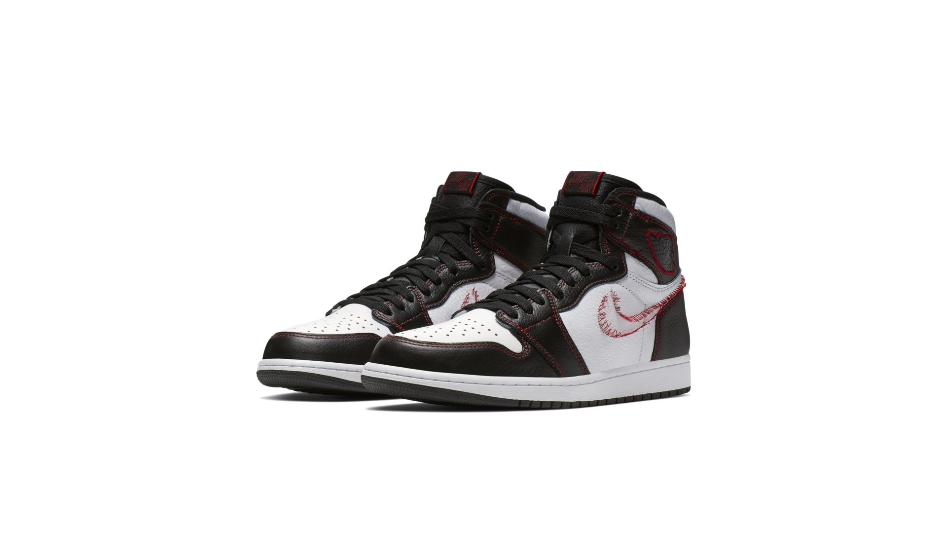 jordan 1 defiant black red