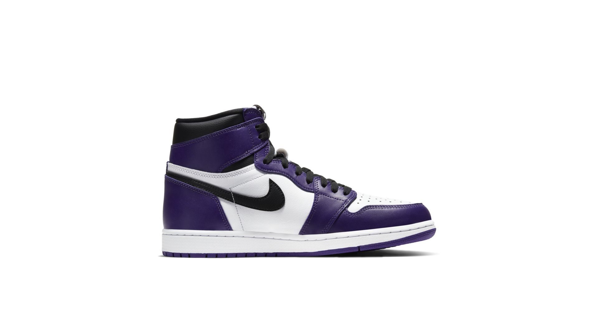 jordan ones purple and white