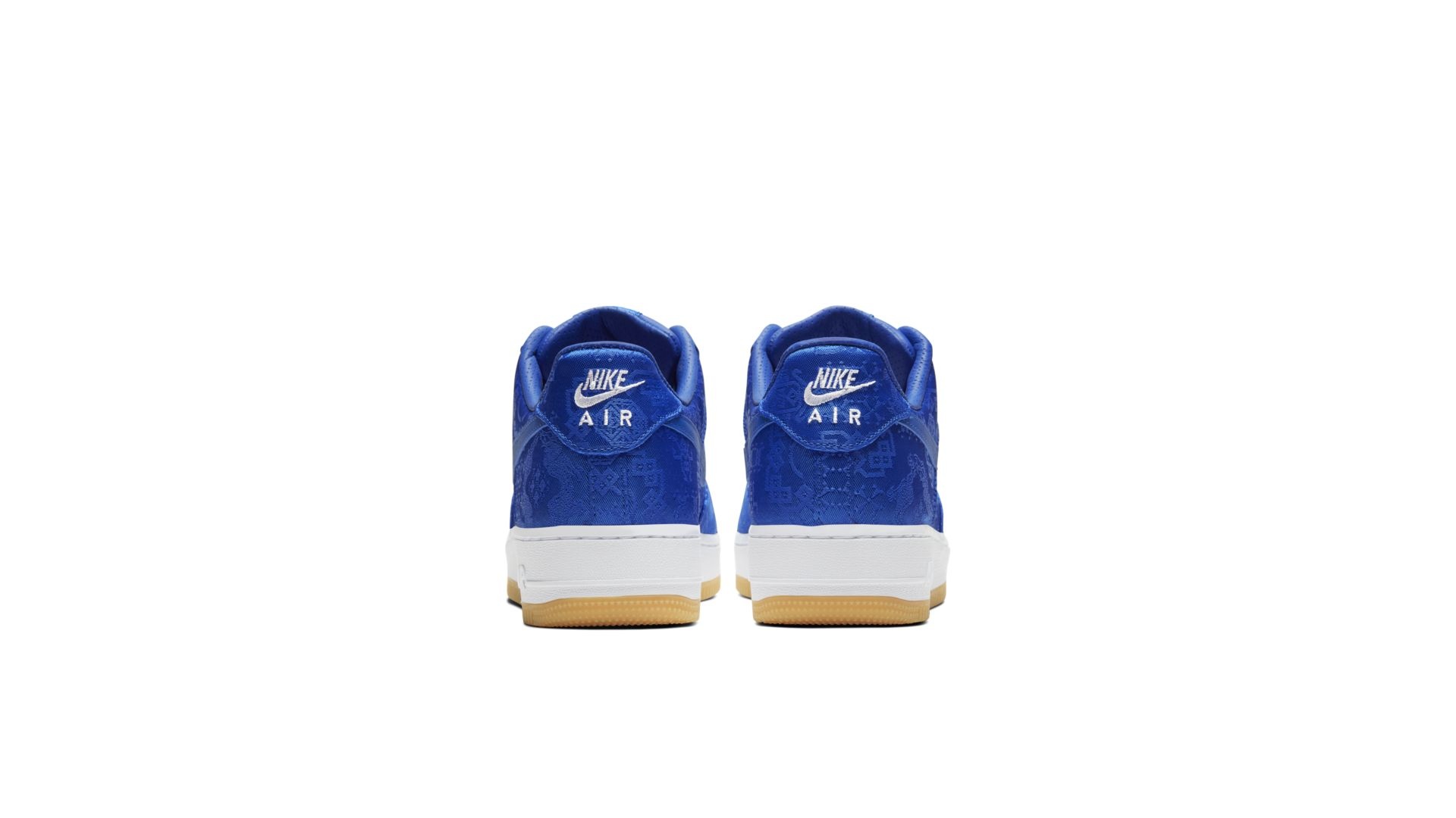 clot x nike air force 1 low blue silk