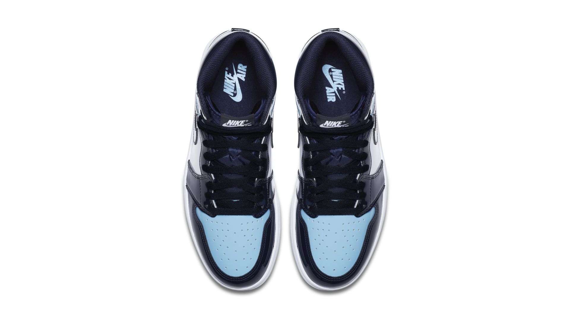 patent blue jordans