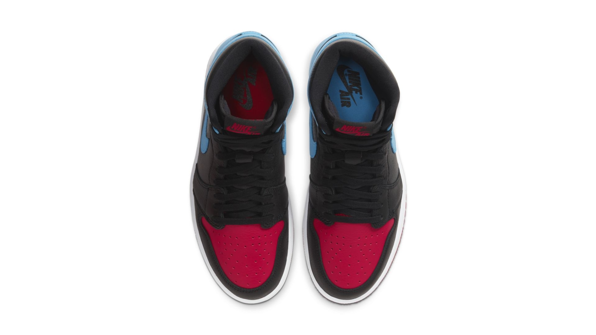 jordan 1 high unc chicago leather