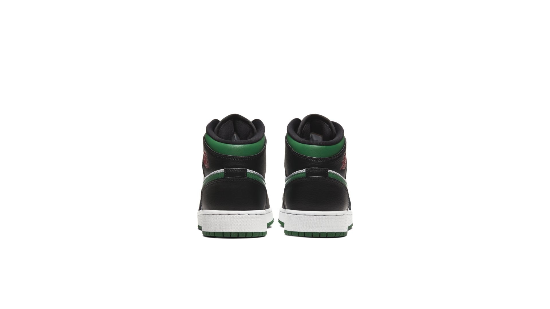 air jordan 1 mid green toe gs