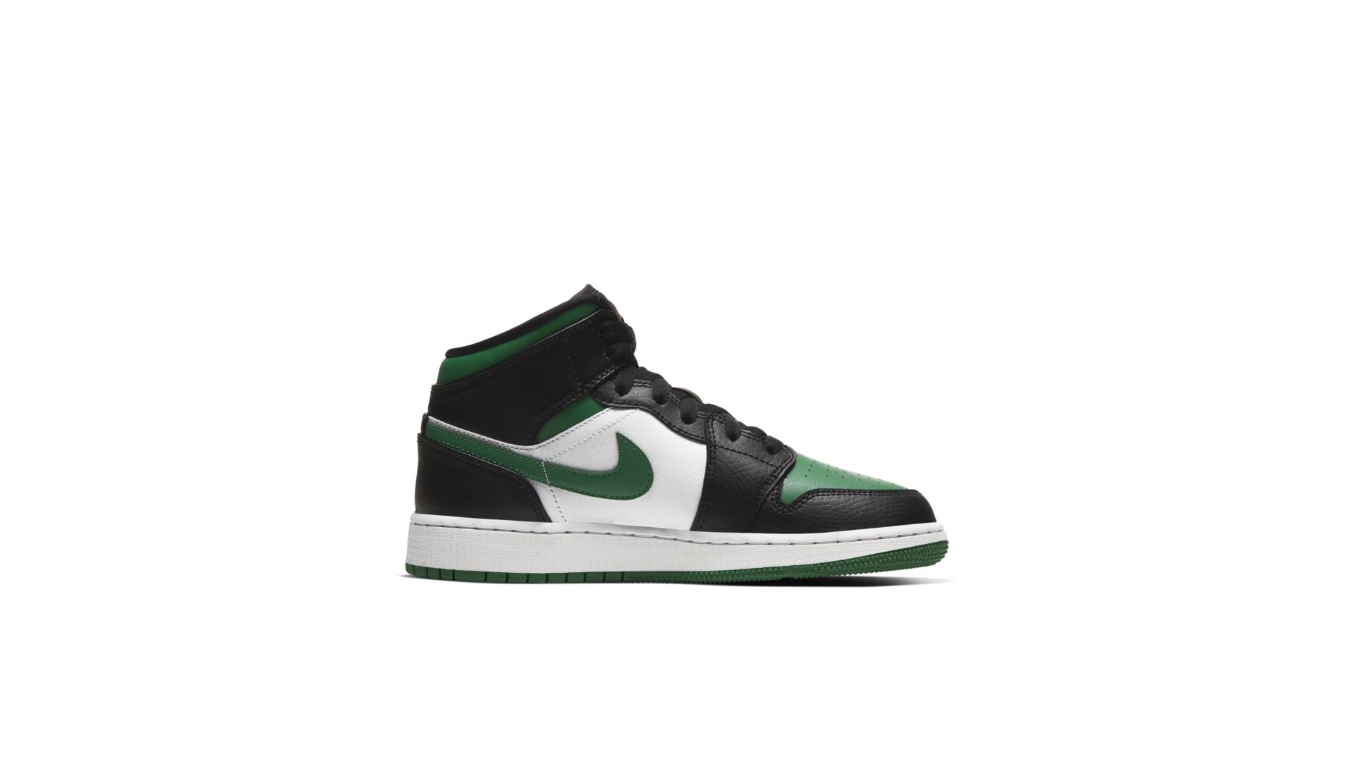 nike air jordan mid pine green