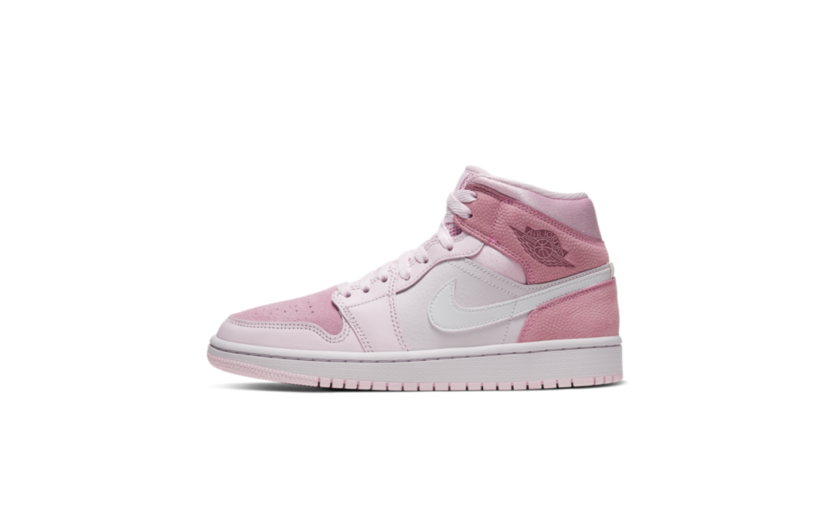 Air Jordan 1 Mid 'Digital Pink' (W 