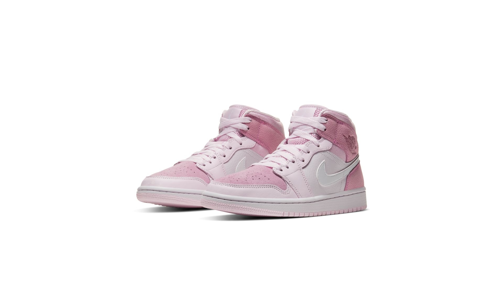 air jordan 1 mid pink digital