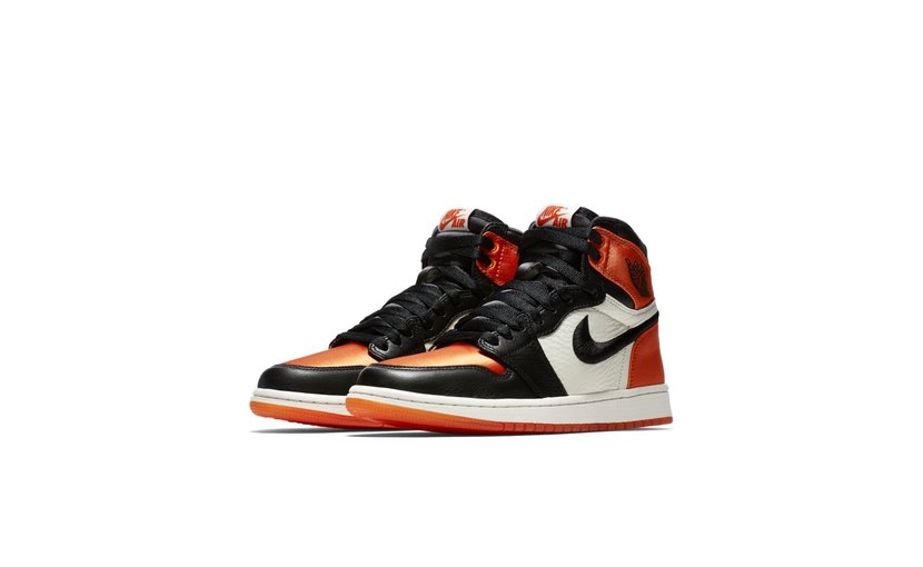 high satin shattered backboard