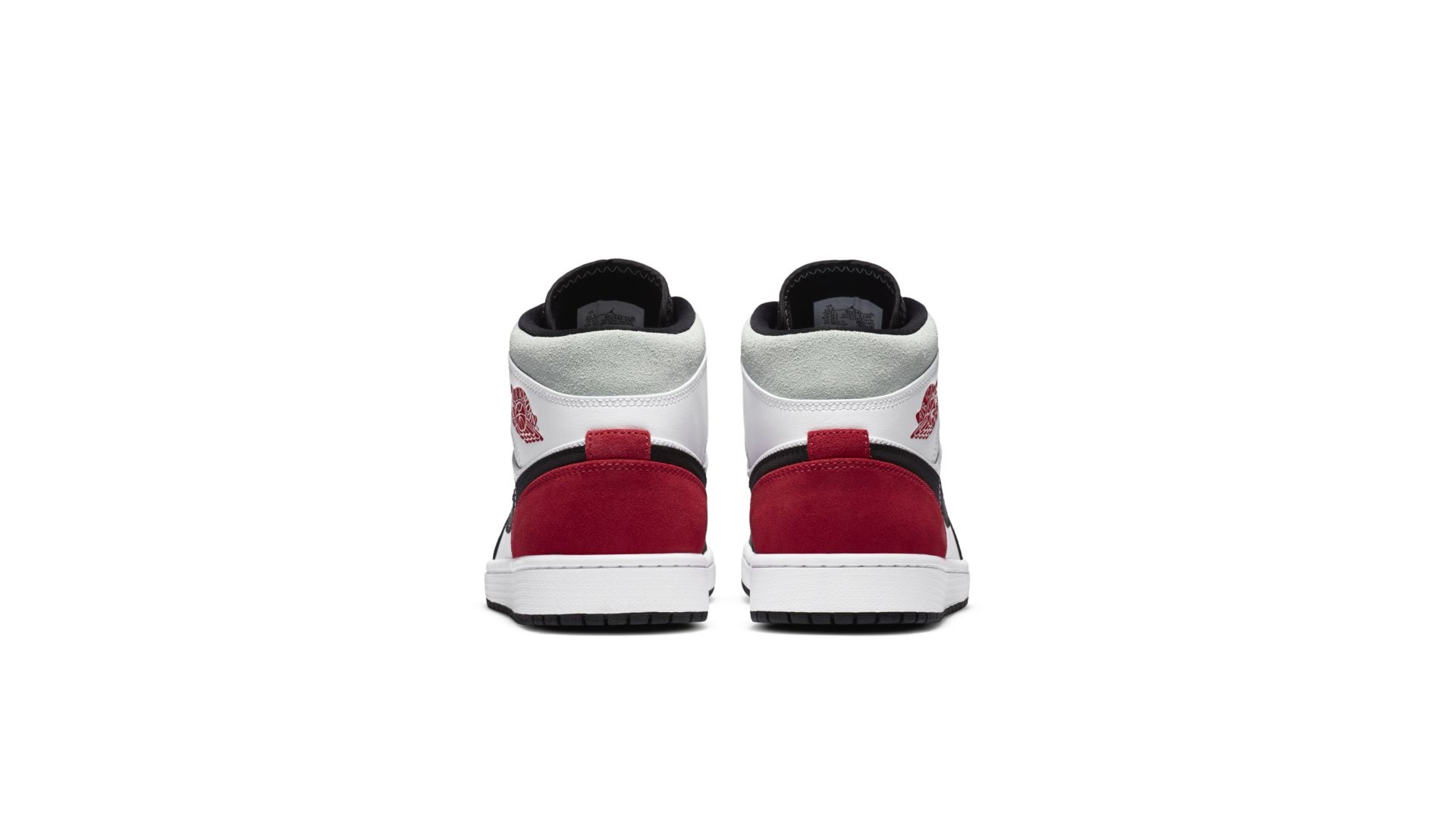 jordan 1 mid se red black toe