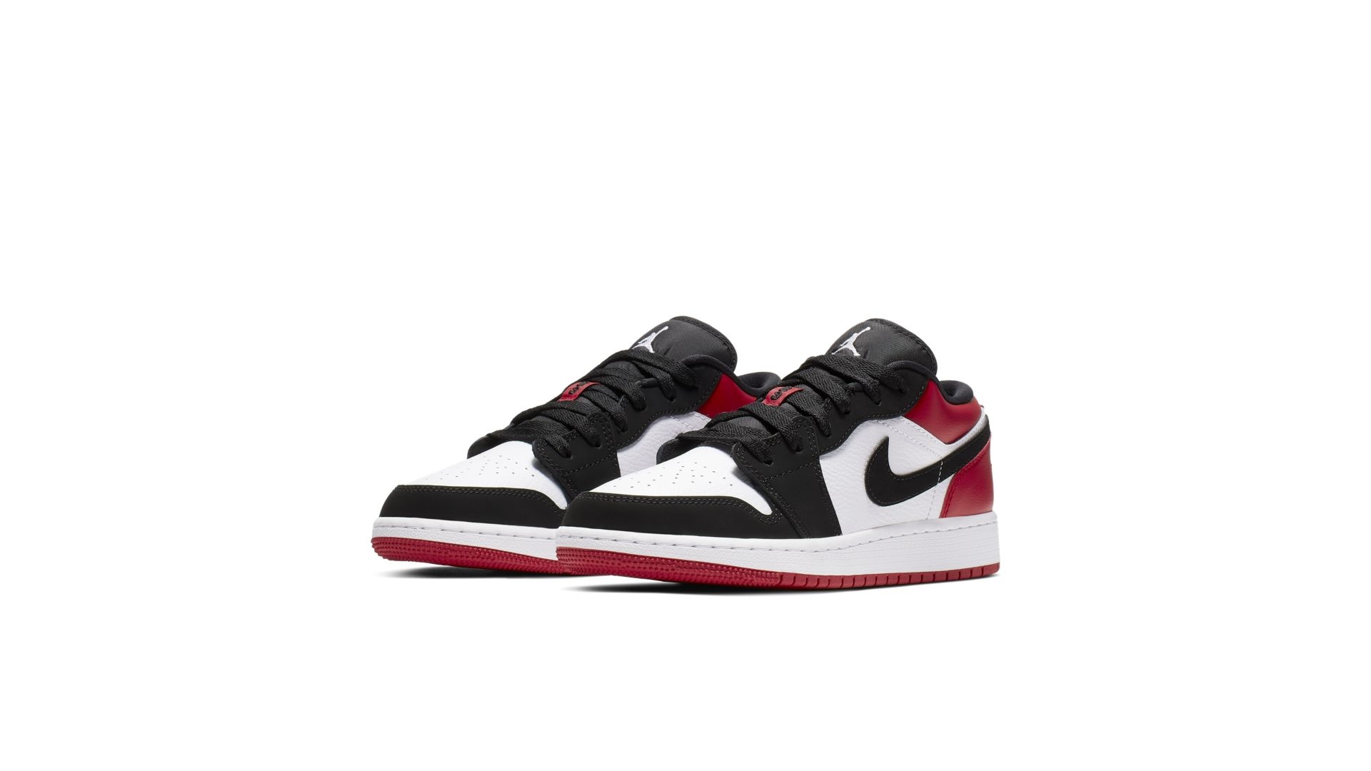 jordan 1 low gs black toe