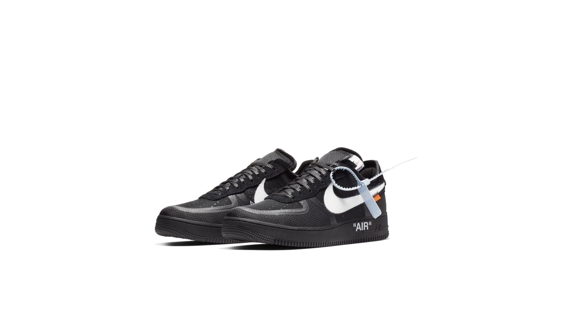 off white air force black