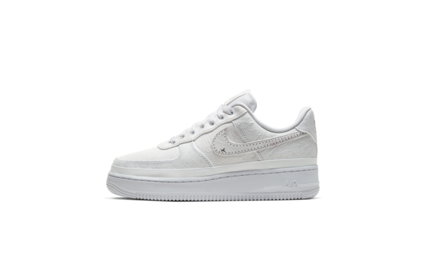 white sail tear airforce 1s