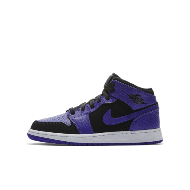 jordan 1 mid black dark concord