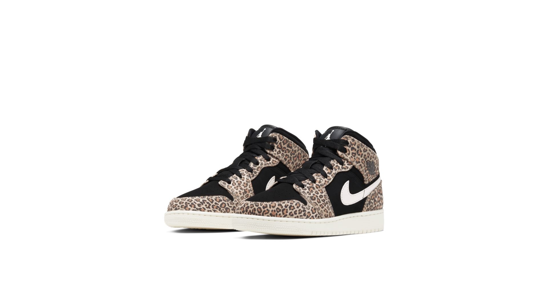 leopard print jordans 1