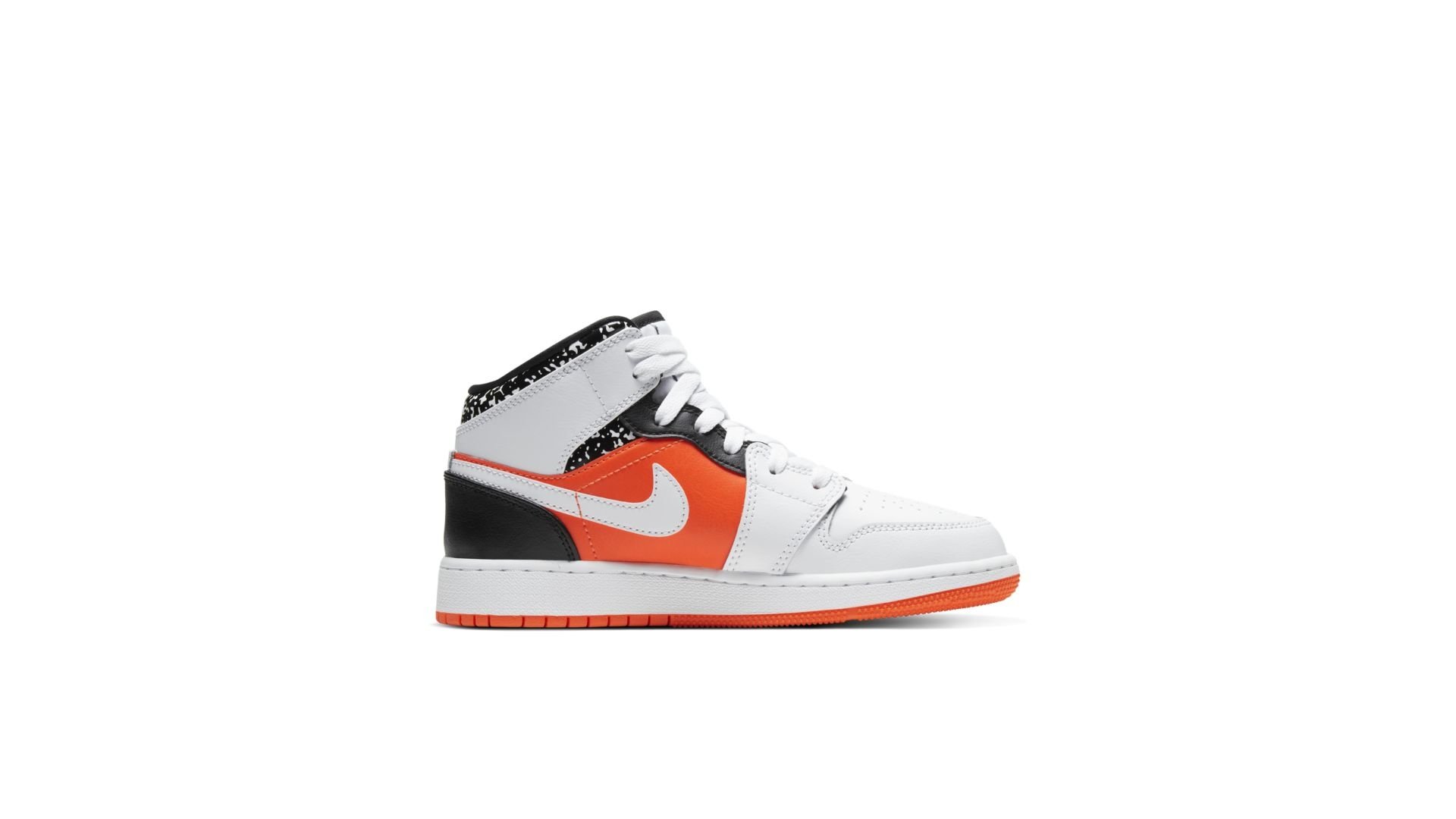 air jordan 1 mid orange zalando