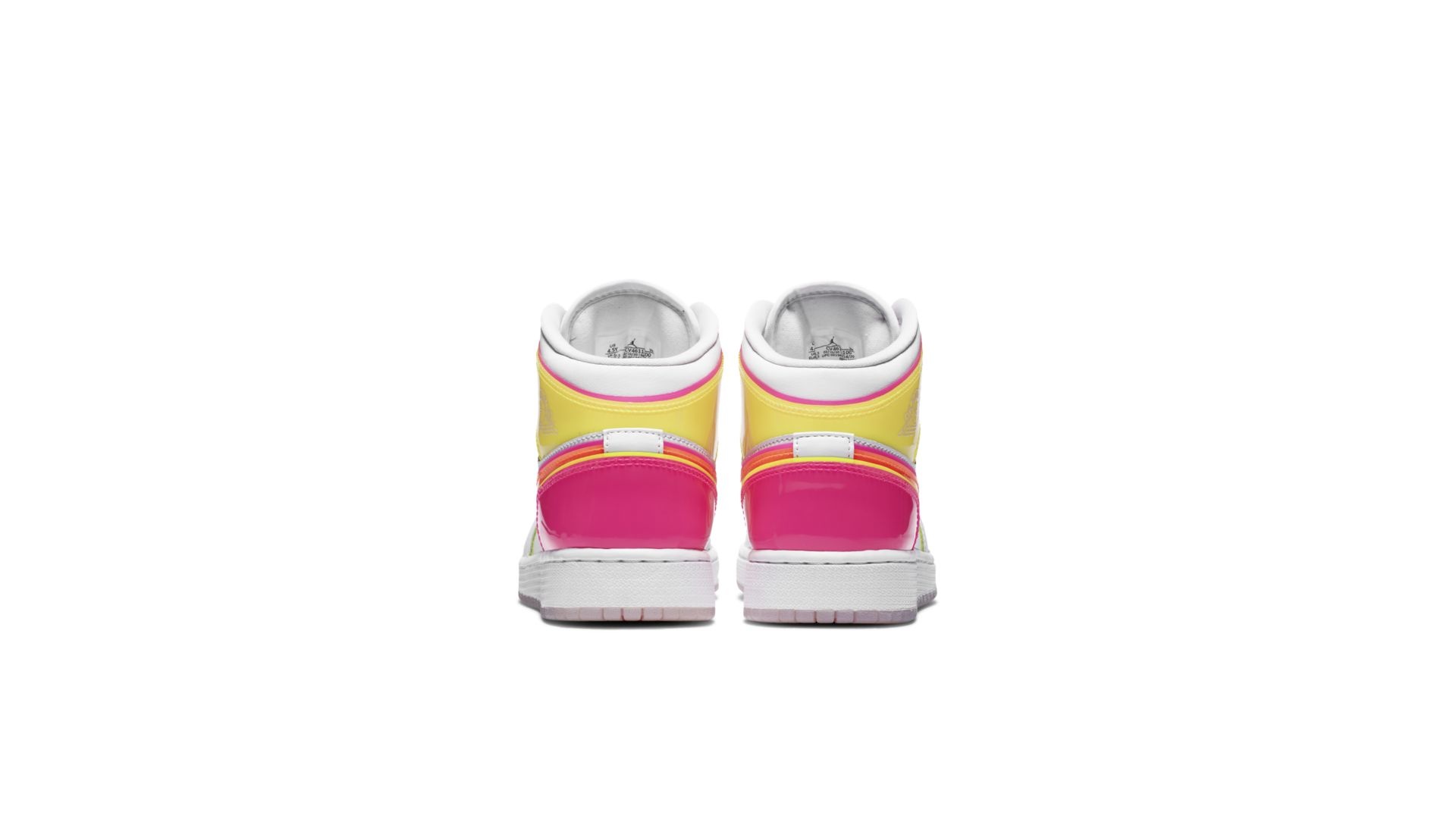 air jordan 1 mid gs edge glow womens