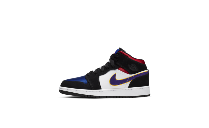 nike aj1 lakers