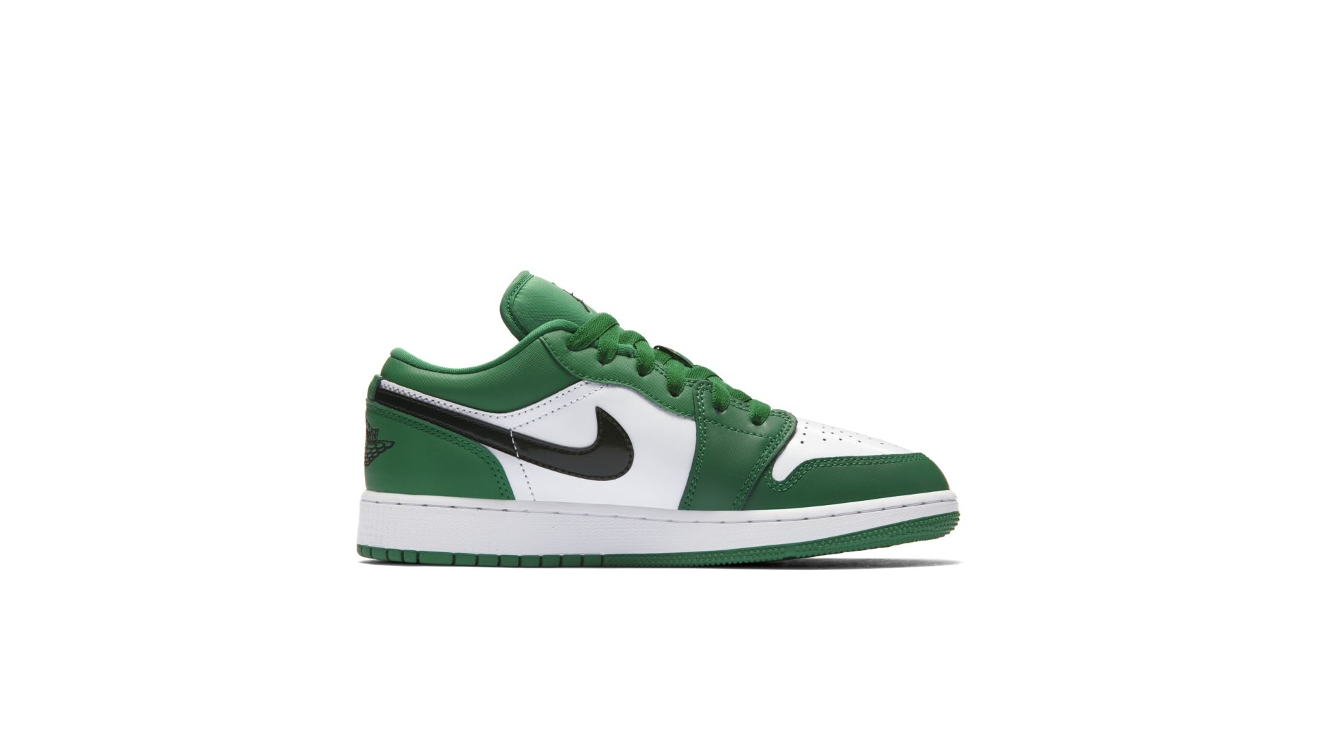 air jordan 1 low gs green