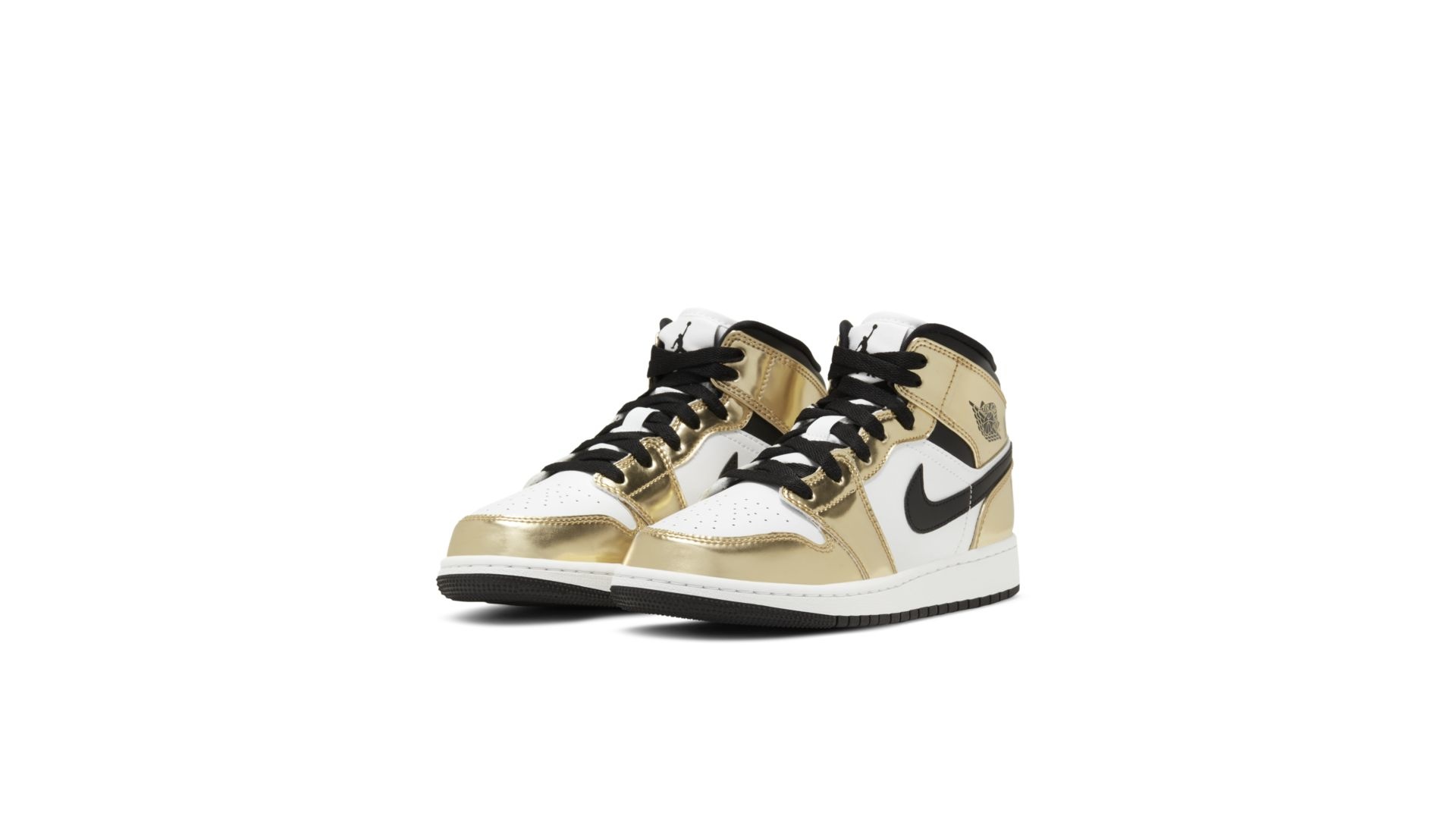 air jordan 1 mid metallic gold release date