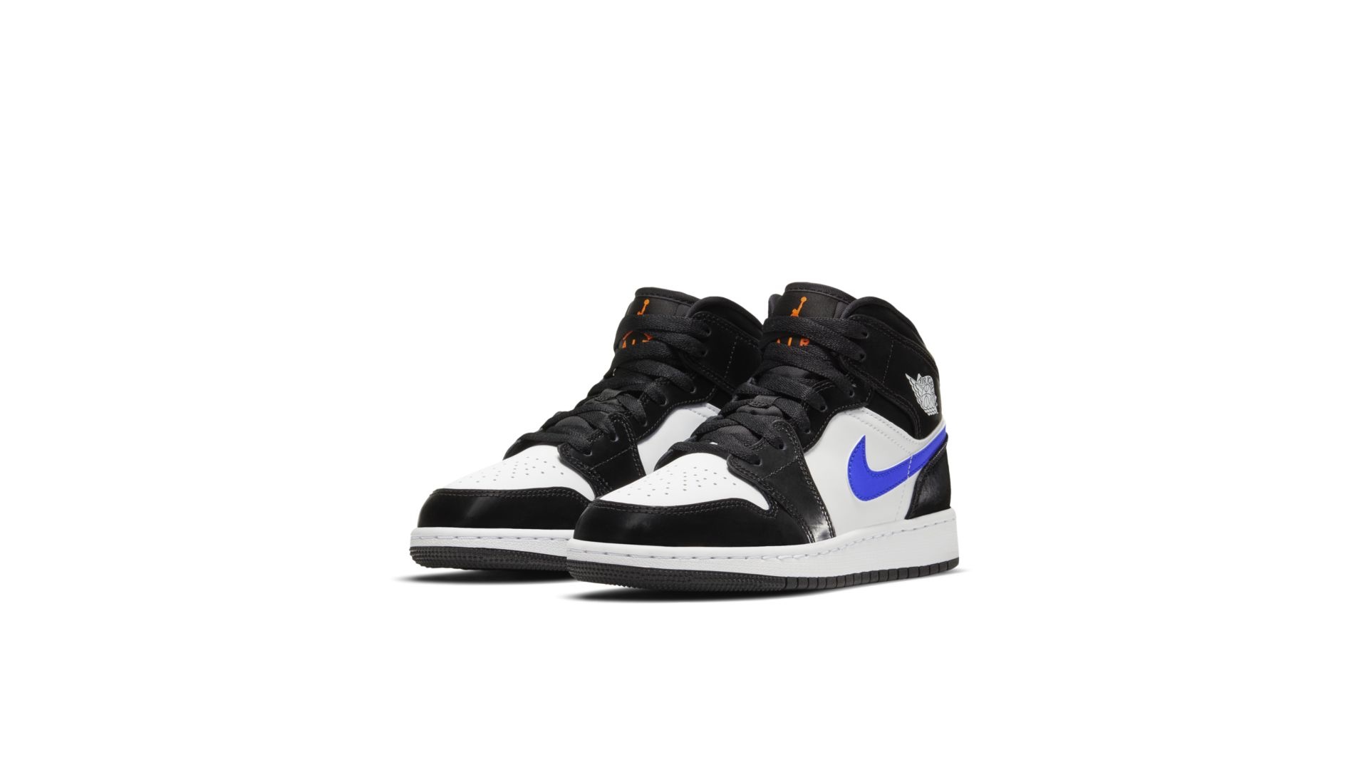 nike air jordan 1 black blue and white