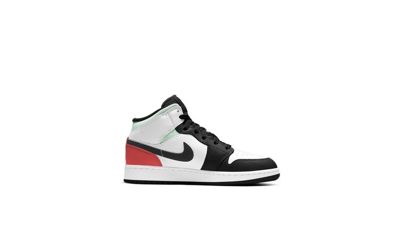 air jordan black red white