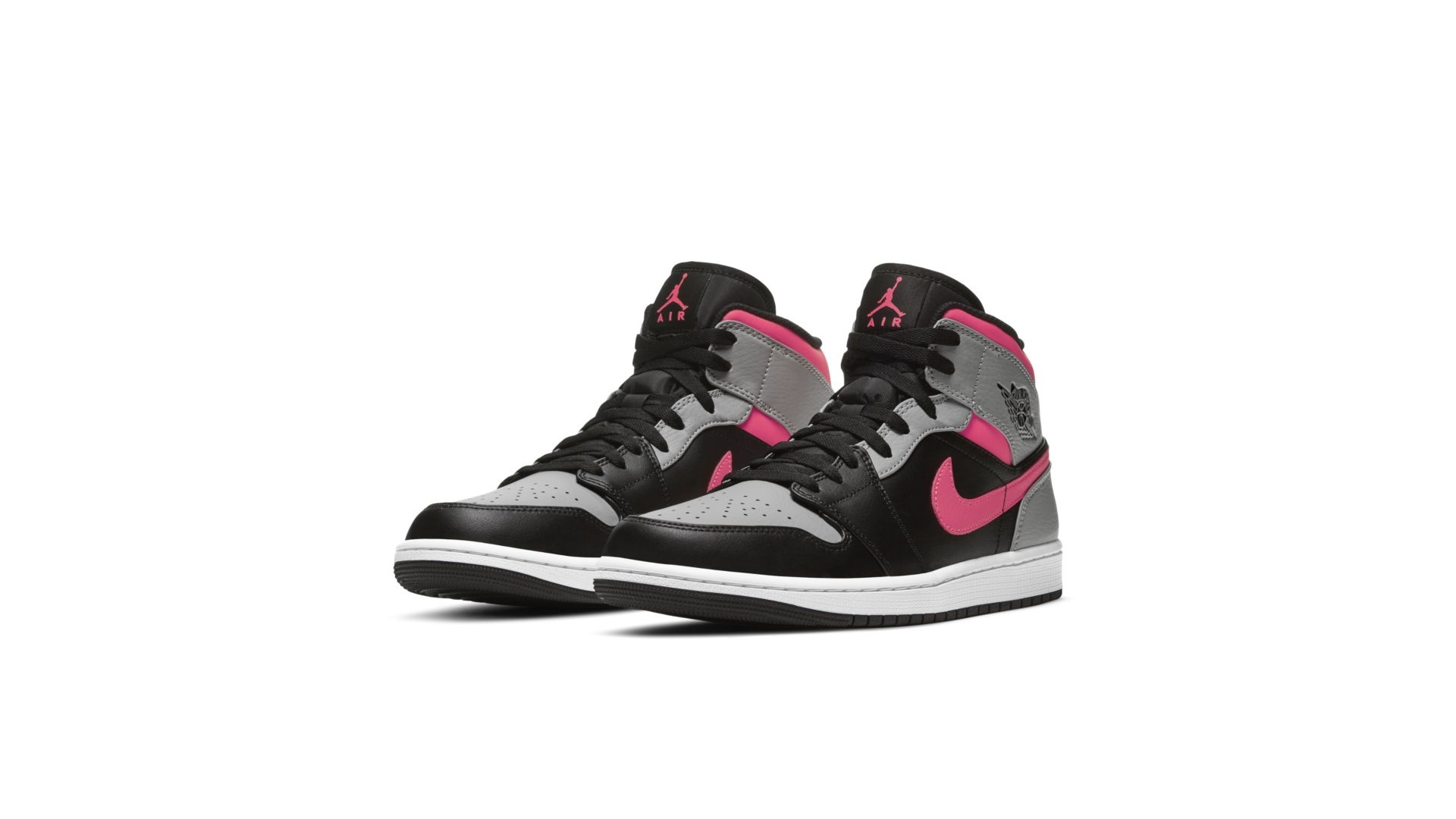 Air Jordan 1 Mid 'Pink Shadow' - Sneakin