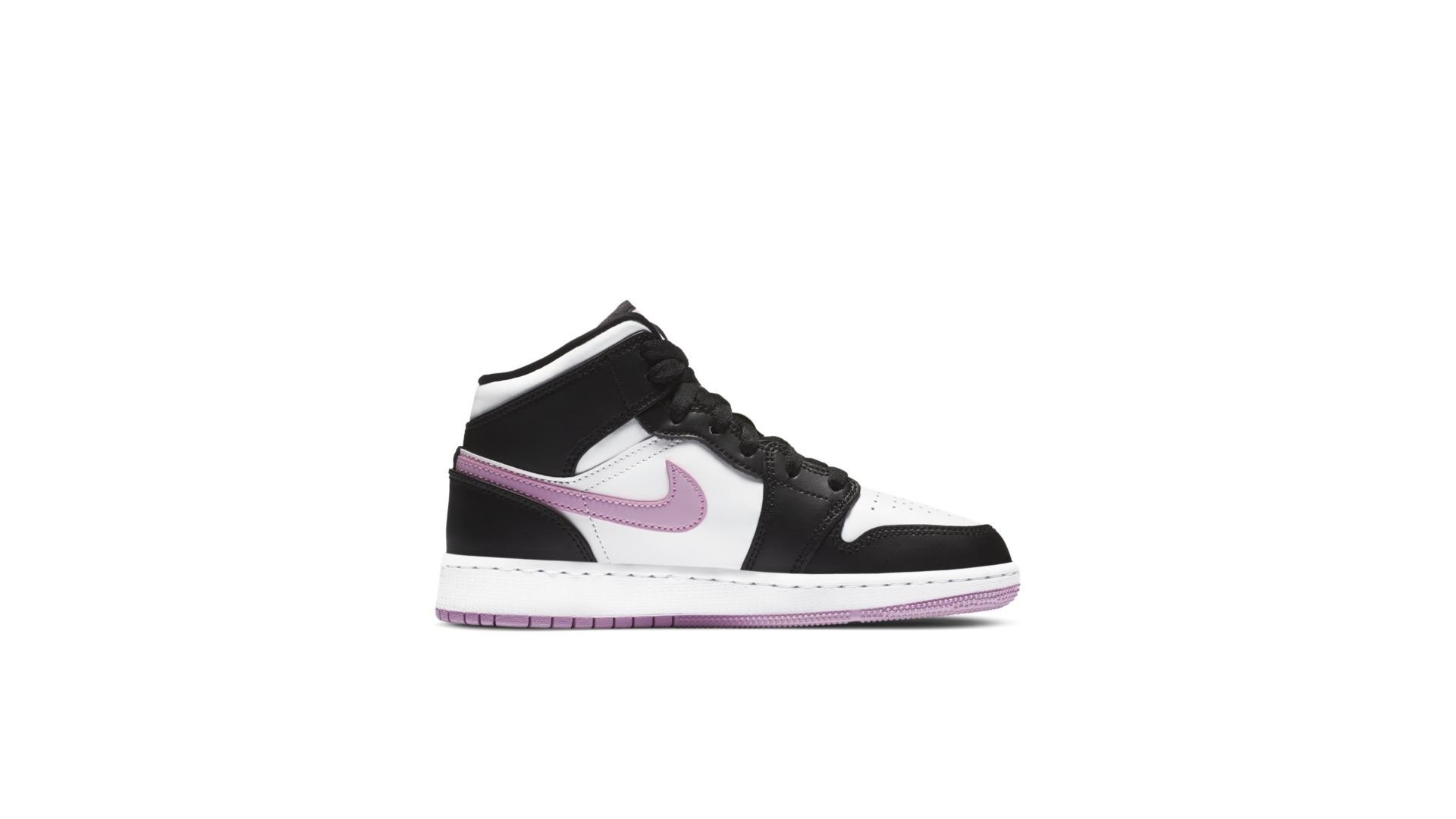 pink purple and white jordans